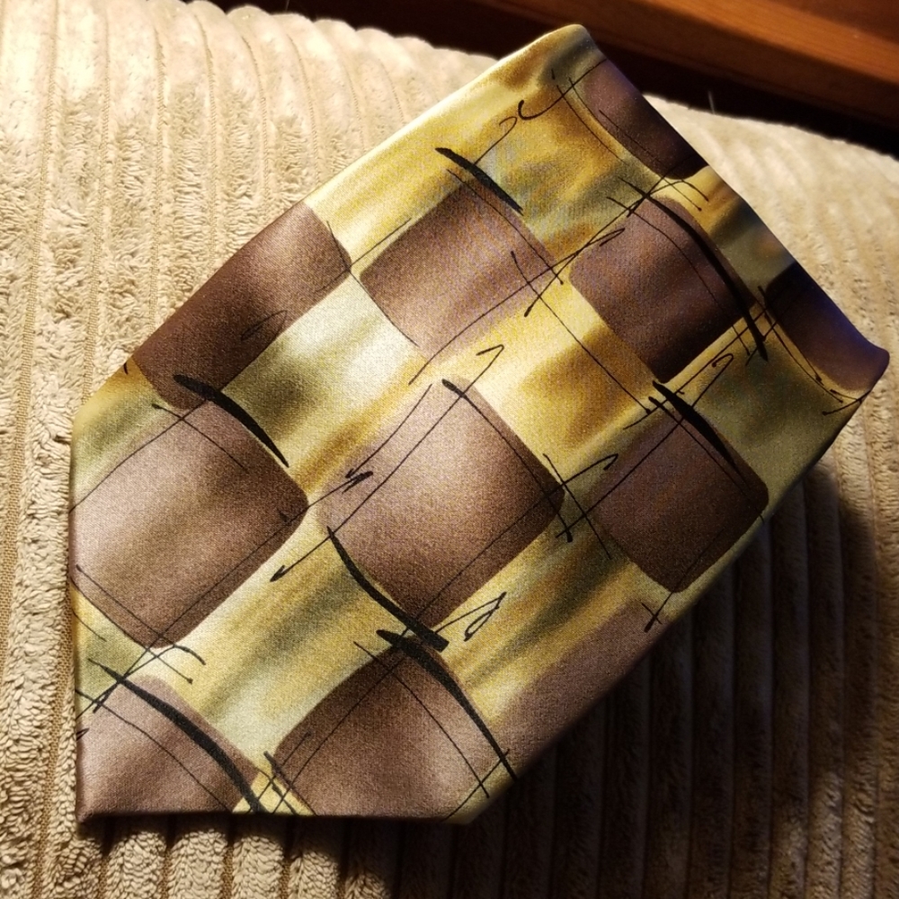 J. Garcia silk tie Another Butterfly coll 40 ltd